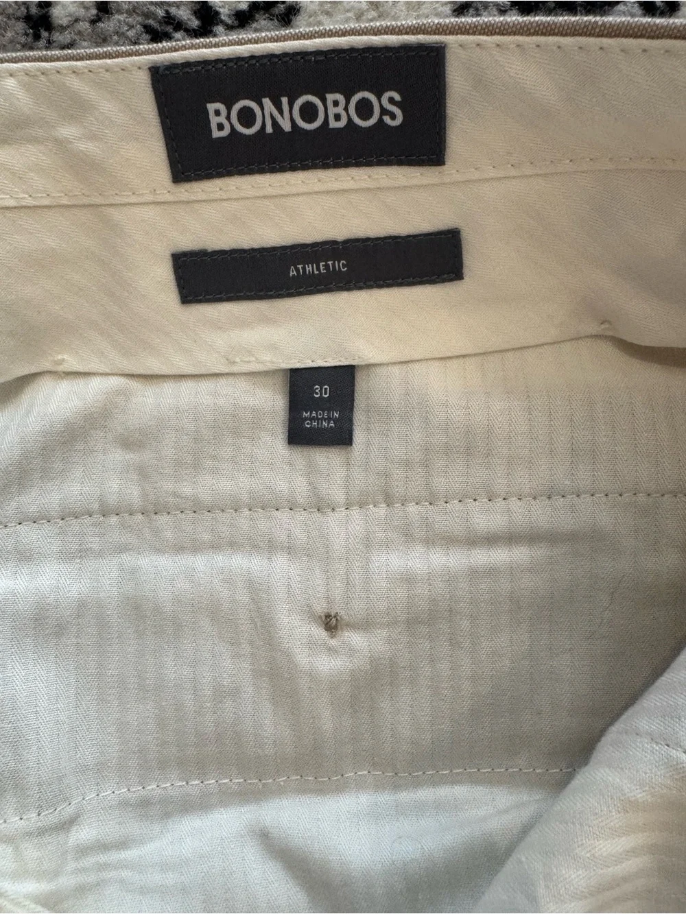Bonobos Men's Dress Pants in Light Beige - Athletic Fit